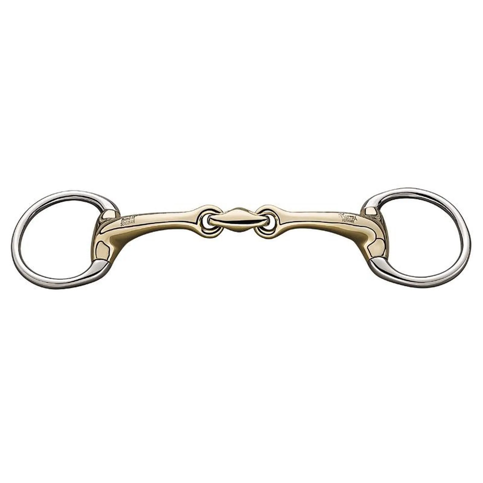 Sprenger Dynamic RS bridon muffebitt, tredelt Sensogan, 14 mm