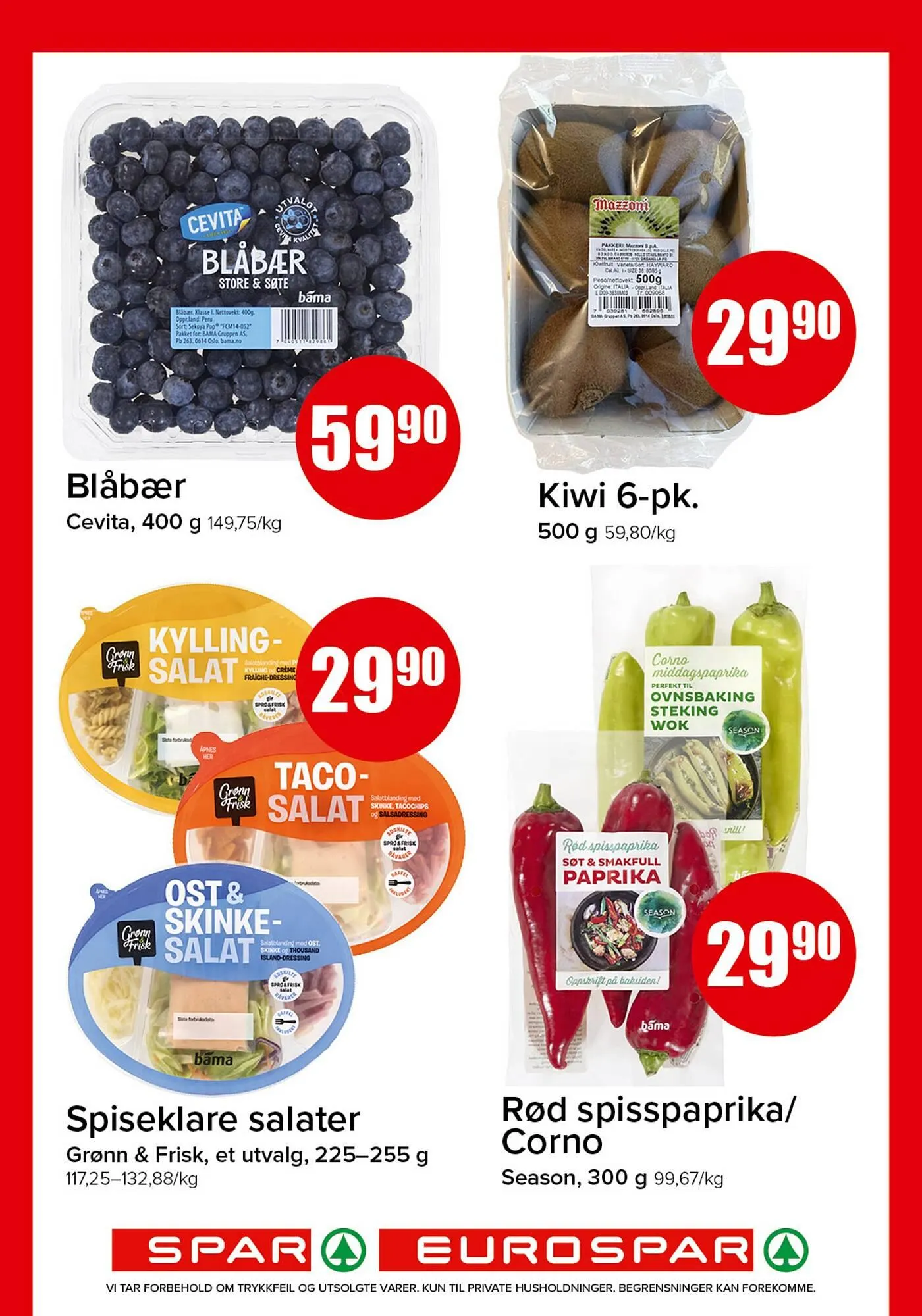 Eurospar kundeavis fra 13. april til 19. april 2026 - kundeavisside 6