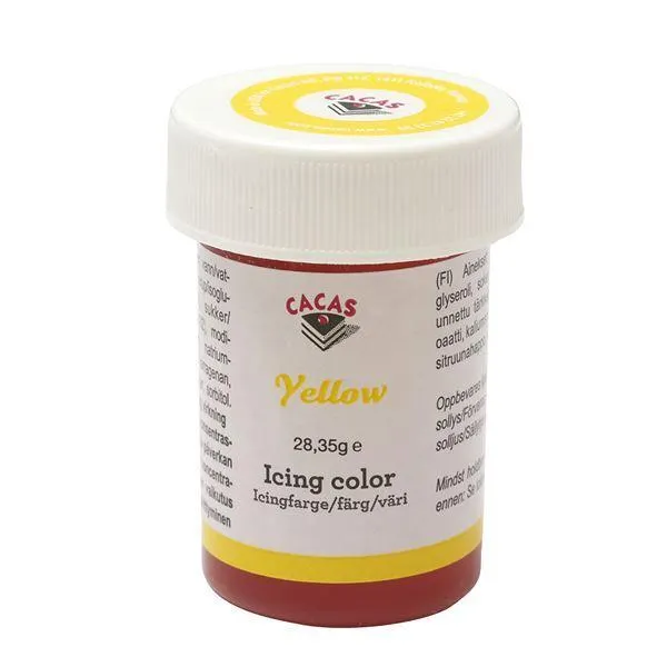 Icing-/konditorfarge gul