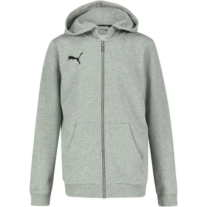 teamGOAL 23 Casuals Hooded Jacket, hettejakke junior, Grå