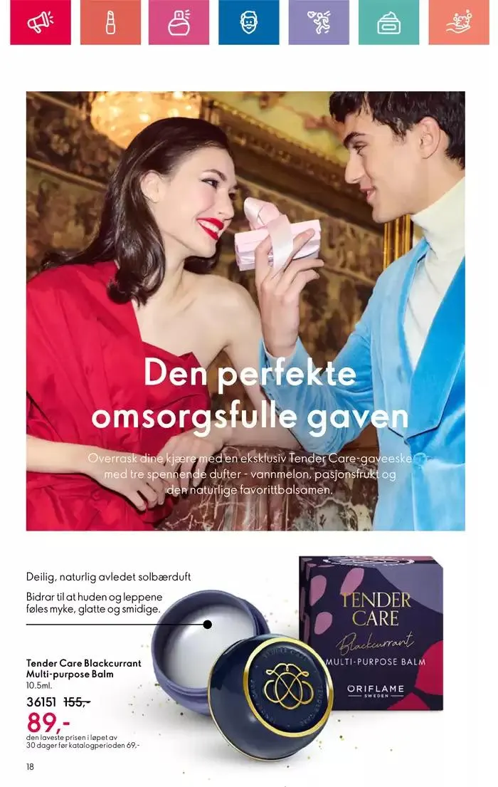 ORIFLAME Kundeavis fra 5. desember til 19. desember 2024 - kundeavisside 18