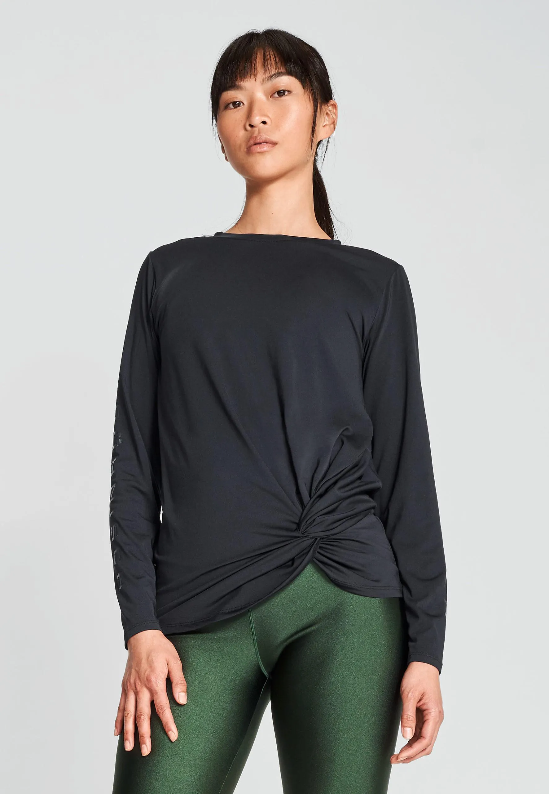 Röhnisch Jolie Knot Long Sleeve Black
