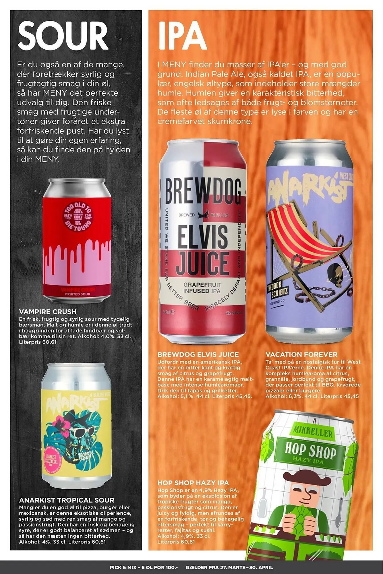 Meny kundeavis fra 27. mars til 4. april 2026 - kundeavisside 46