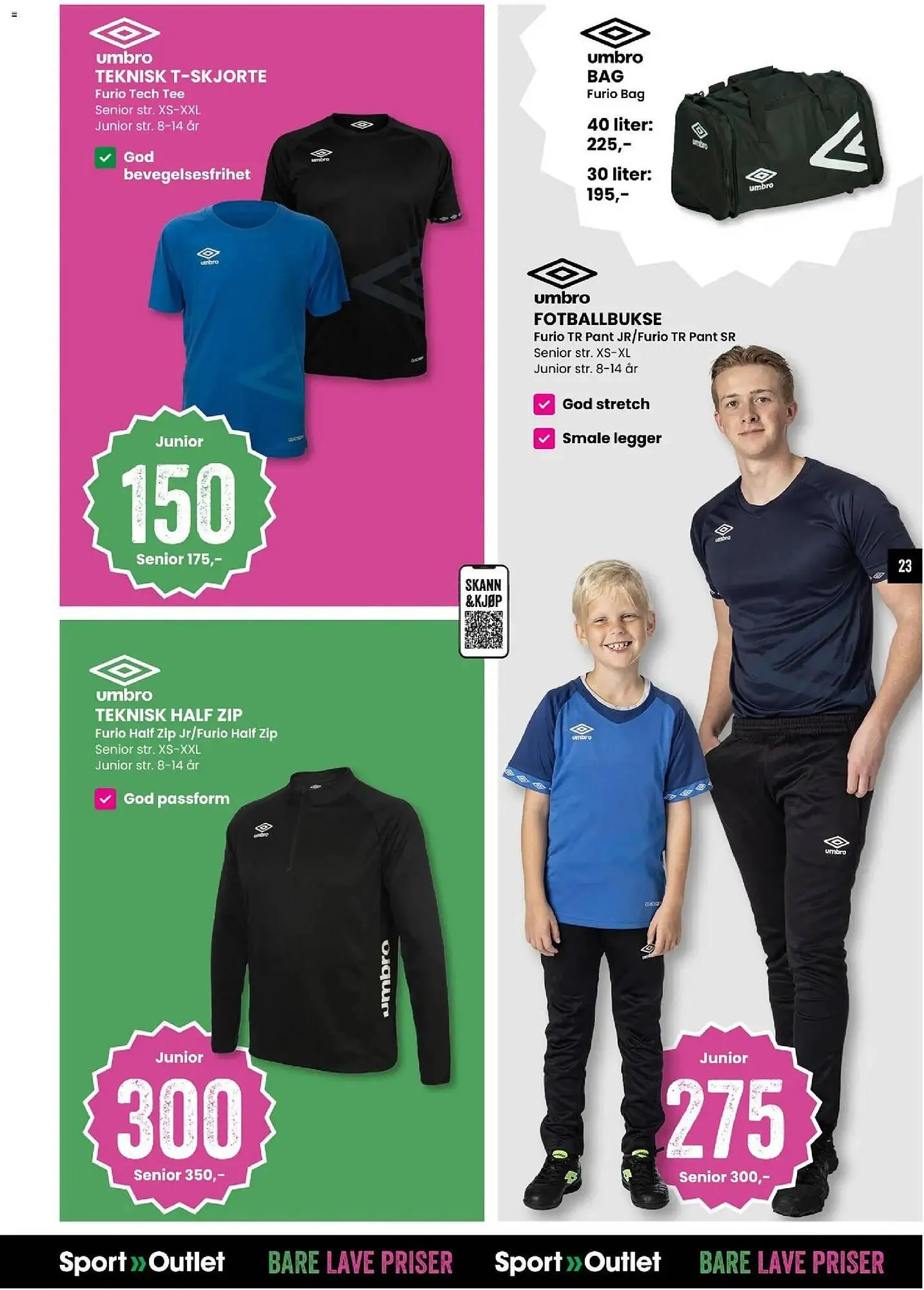 Sport Outlet kundeavis fra 10. mars til 22. mars 2026 - kundeavisside 23