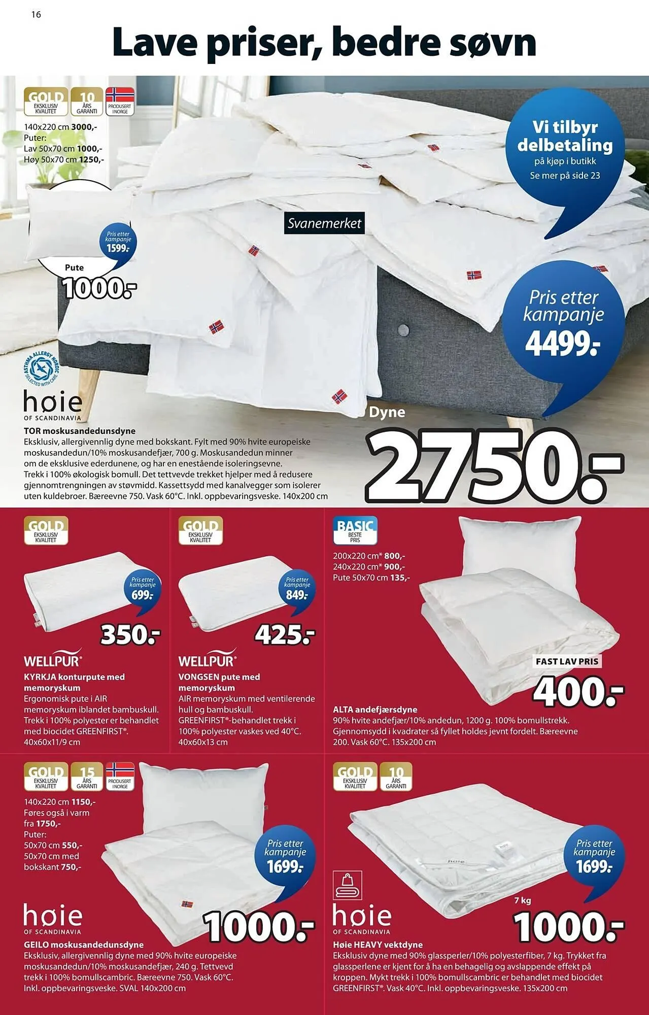 JYSK kundeavis fra 27. desember til 10. januar 2026 - kundeavisside 17