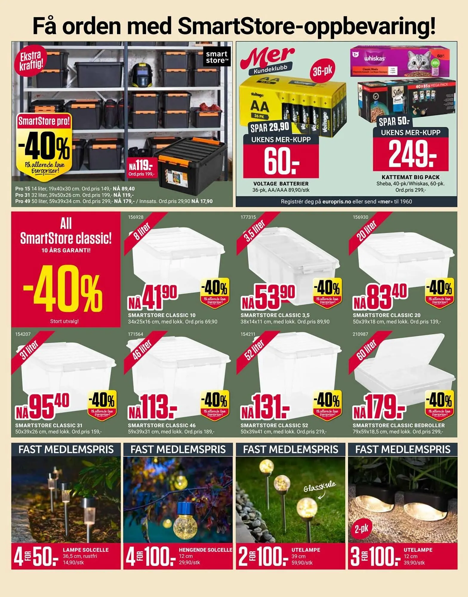 Europris kundeavis fra 13. april til 19. april 2026 - kundeavisside 12