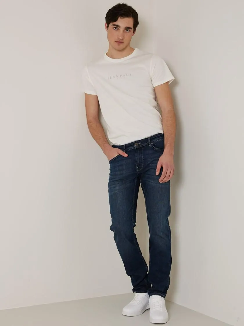 New Pierre Deep Blue Stretch Jeans