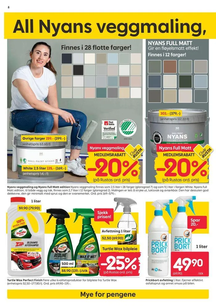 Rusta Salg fra 24. juni til 8. juli 2024 - kundeavisside 8