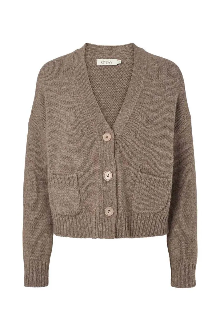 Feodora Cardigan – Brun