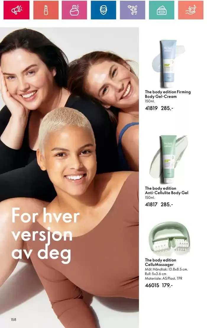 ORIFLAME Kundeavis fra 26. oktober til 9. november 2024 - kundeavisside 158