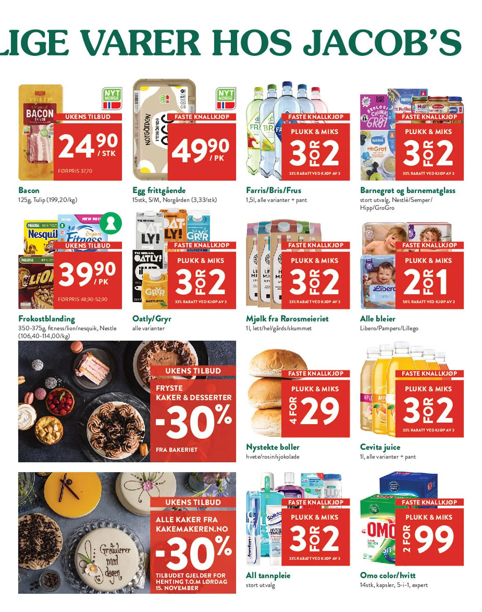 Jacobs kundeavis fra 10. november til 15. november 2025 - kundeavisside 5