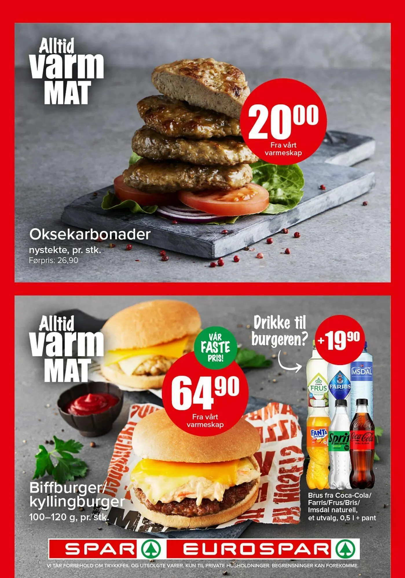 Spar kundeavis fra 10. mai til 14. mai 2026 - kundeavisside 10