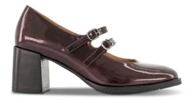 Norrliv Mary Jane Pump Bordeaux 2215500461