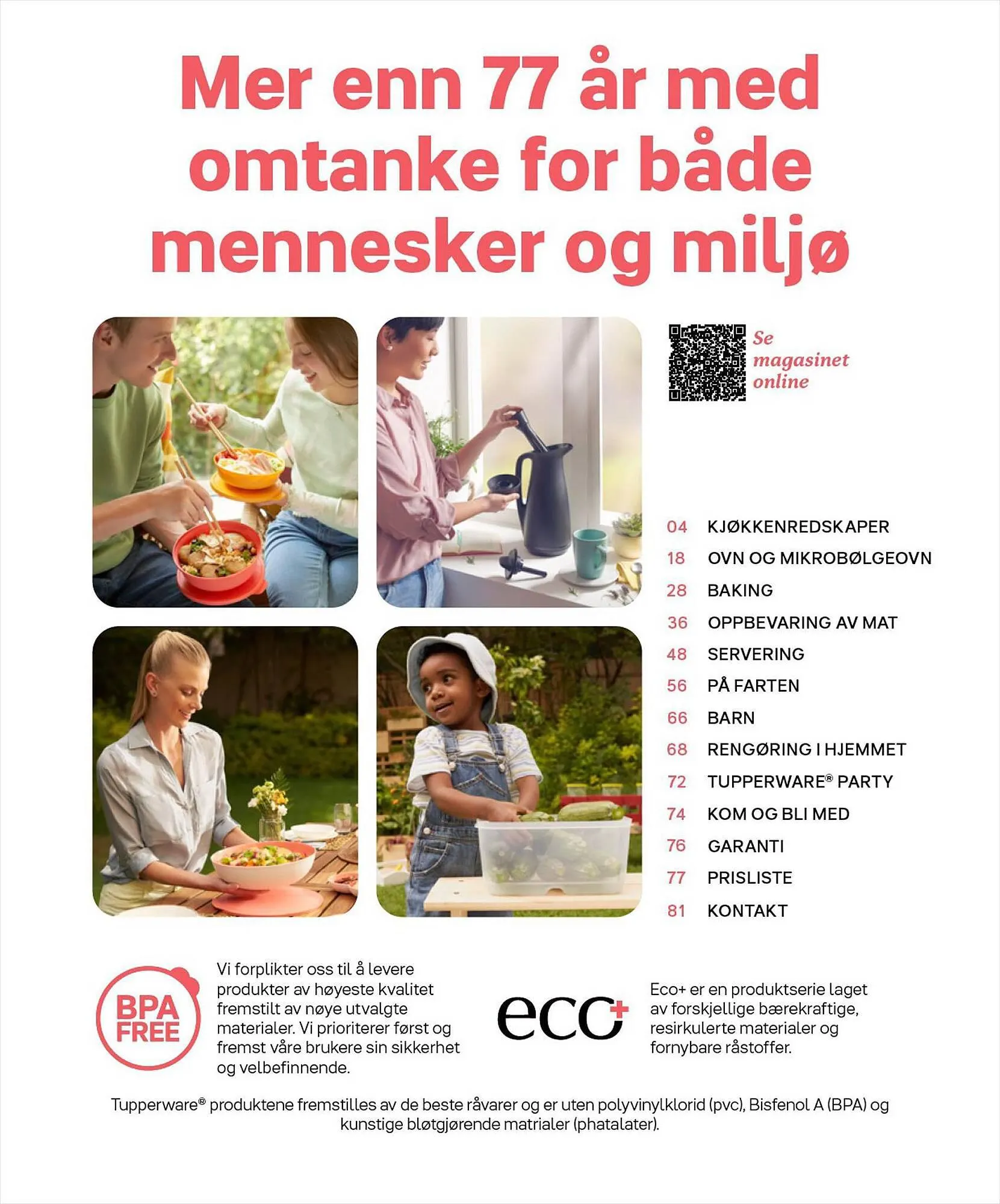 Tupperware Kundeavis fra 6. mars til 31. august 2023 - kundeavisside 3