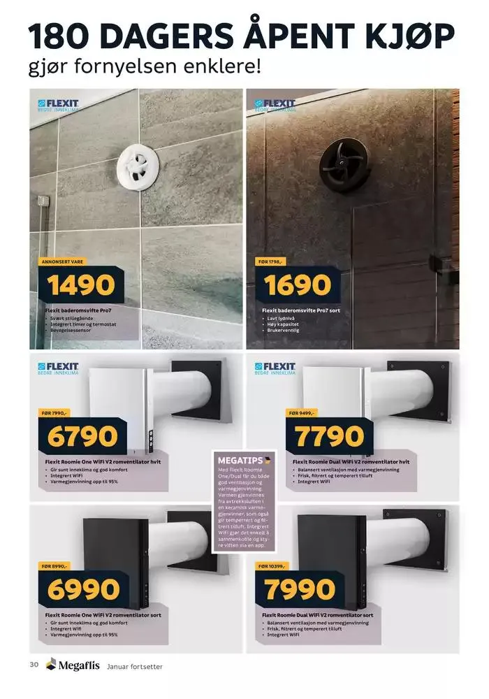 Megaflis Kundeavis fra 29. januar til 12. februar 2025 - kundeavisside 30