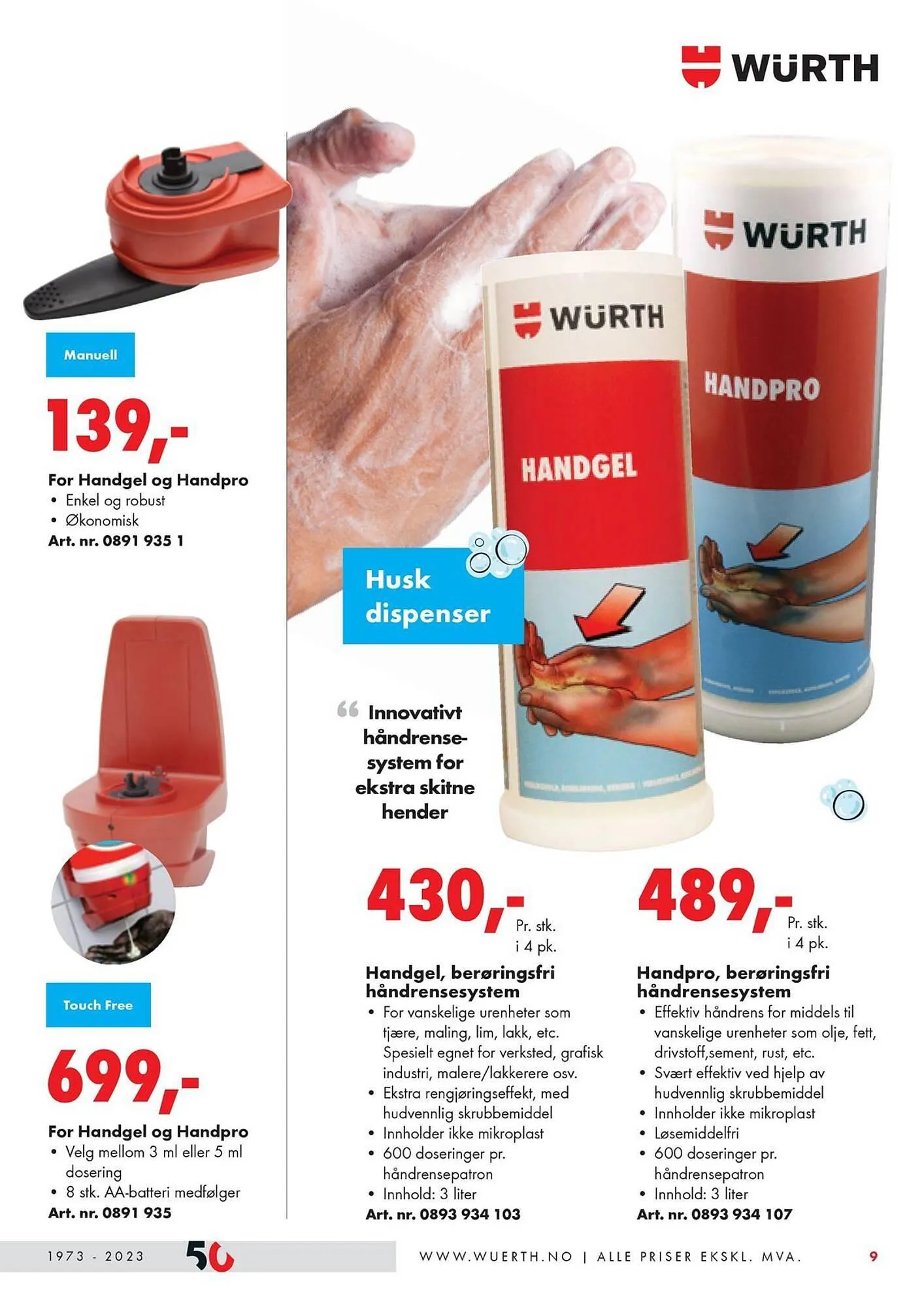 Würth Kundeavis fra 6. desember til 31. desember 2023 - kundeavisside 9