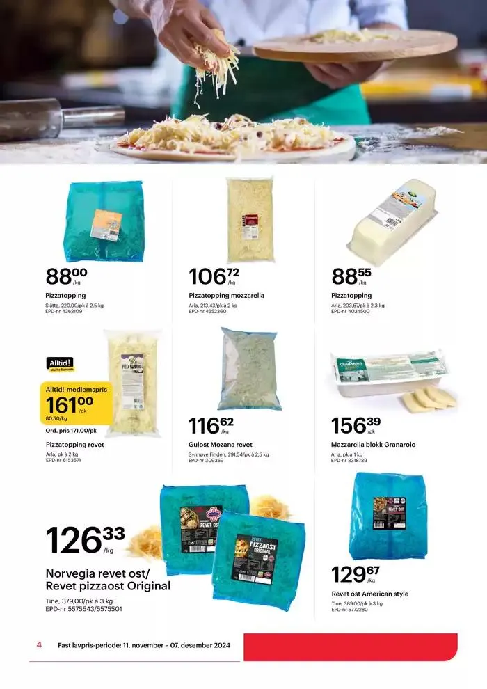 Alt du trenger, alltid billig. fra 18. november til 7. desember 2024 - kundeavisside 4