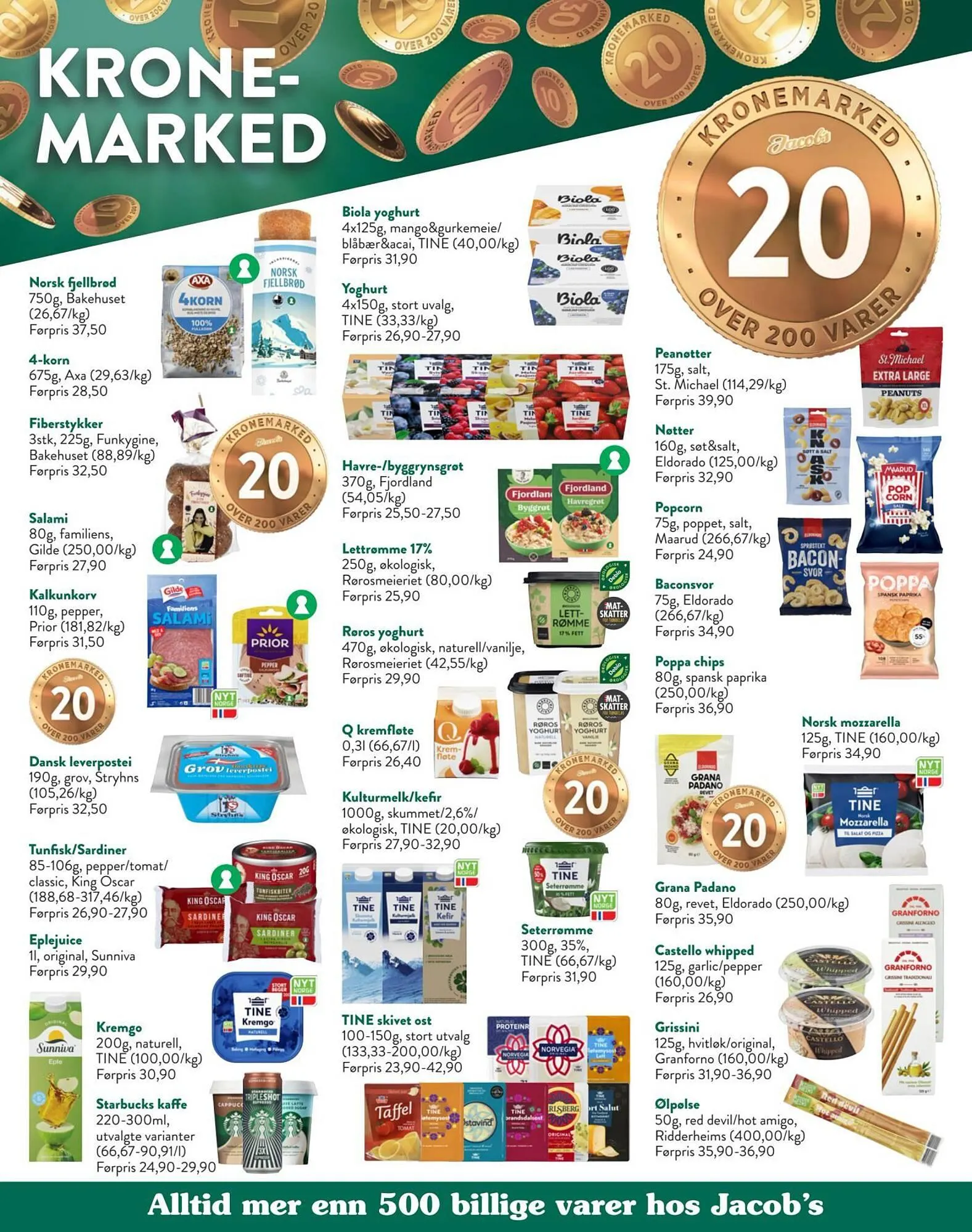 Jacobs kundeavis fra 20. oktober til 25. oktober 2025 - kundeavisside 4