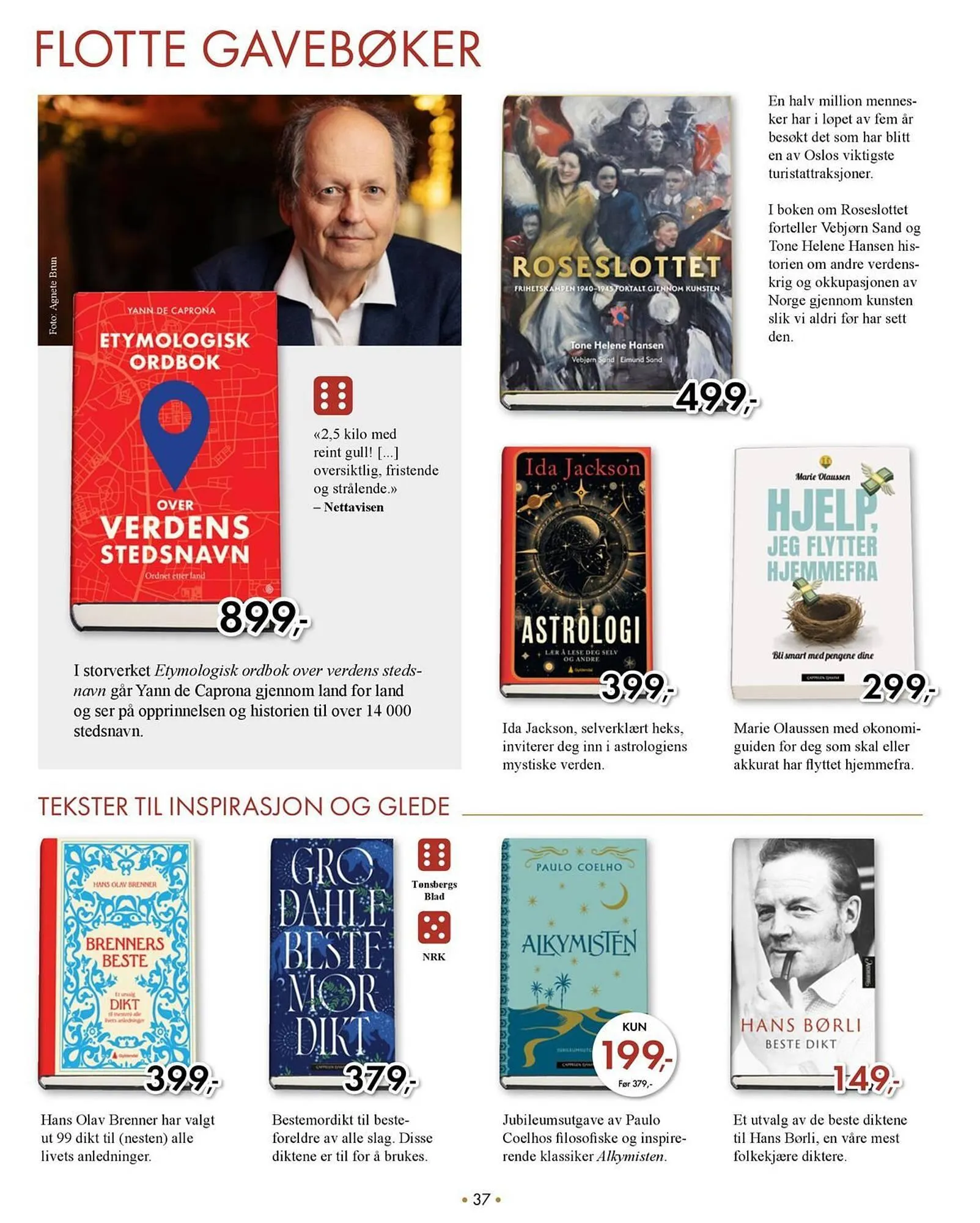 Norli kundeavis fra 2. desember til 31. desember 2025 - kundeavisside 37