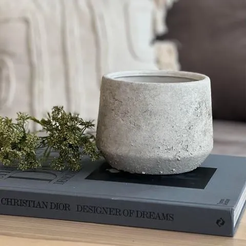 Potteskjuler Grå 16,5cm