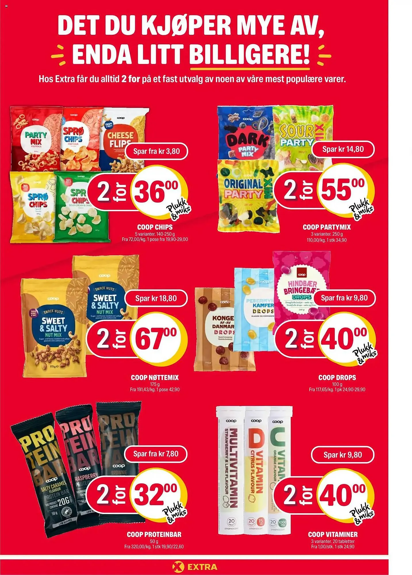 Coop Extra kundeavis fra 30. mars til 5. april 2026 - kundeavisside 20