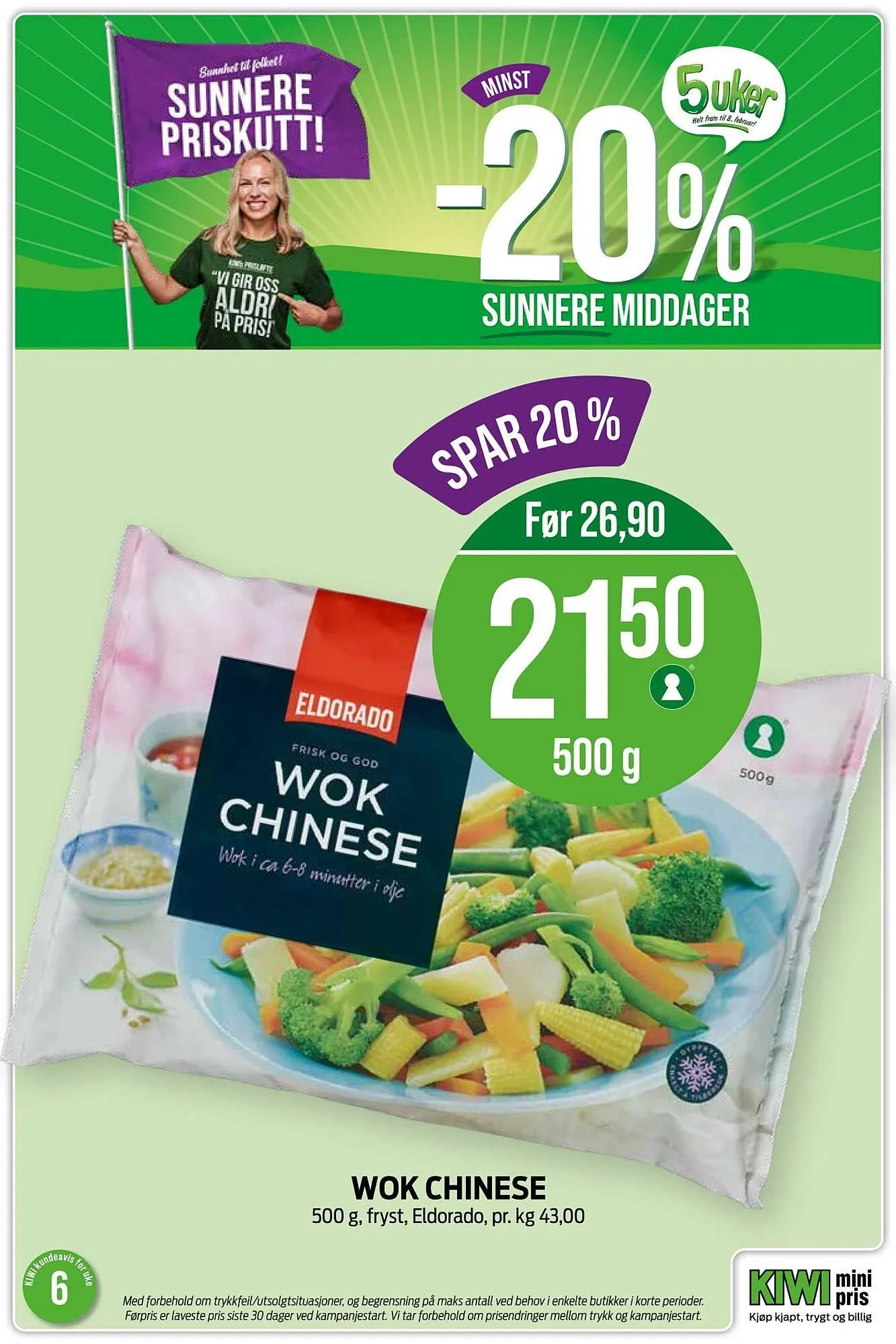 Kiwi kundeavis fra 2. februar til 9. februar 2026 - kundeavisside 26