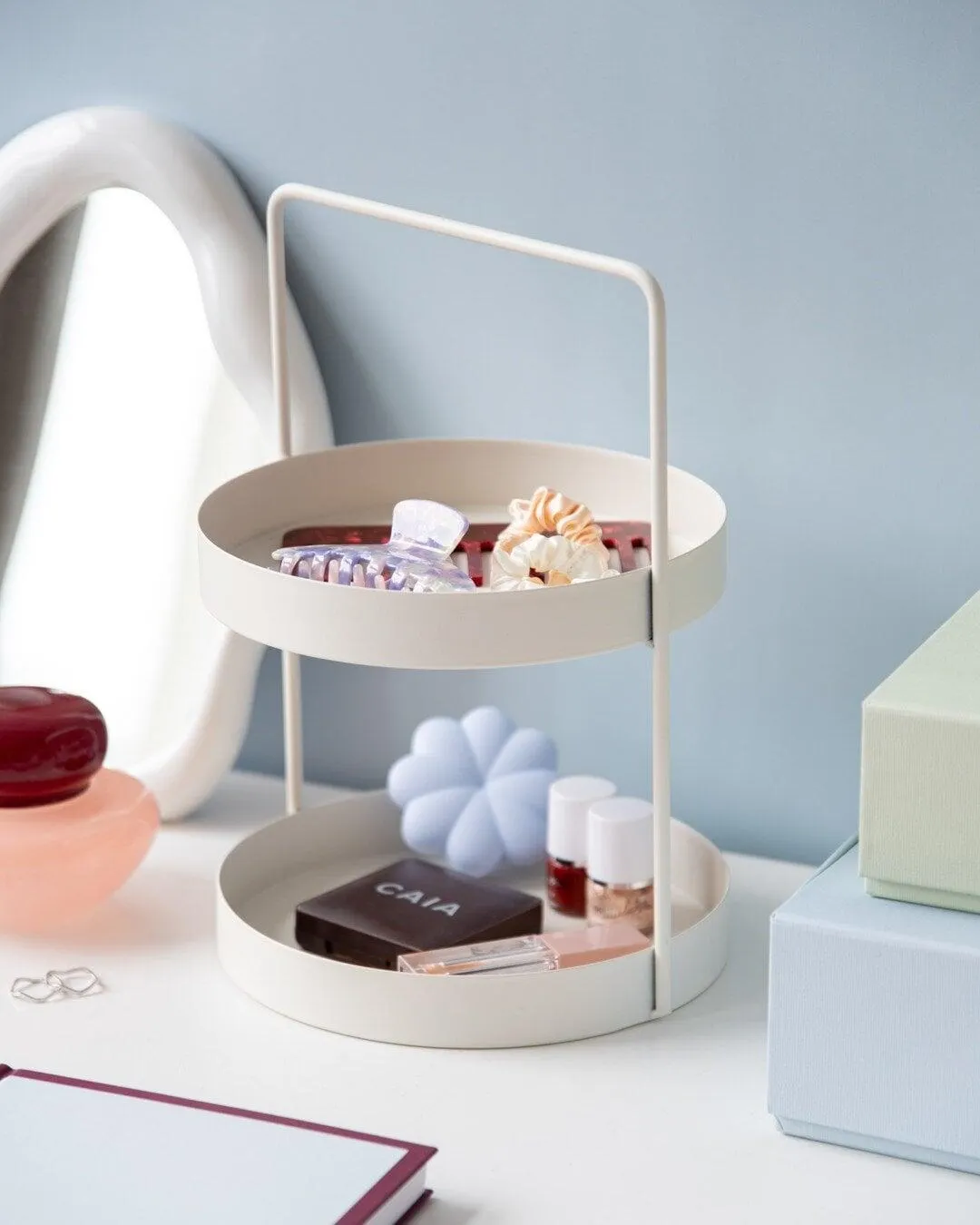 Bordhylle Våning offwhite | Interiør på nett | Lagerhaus.no