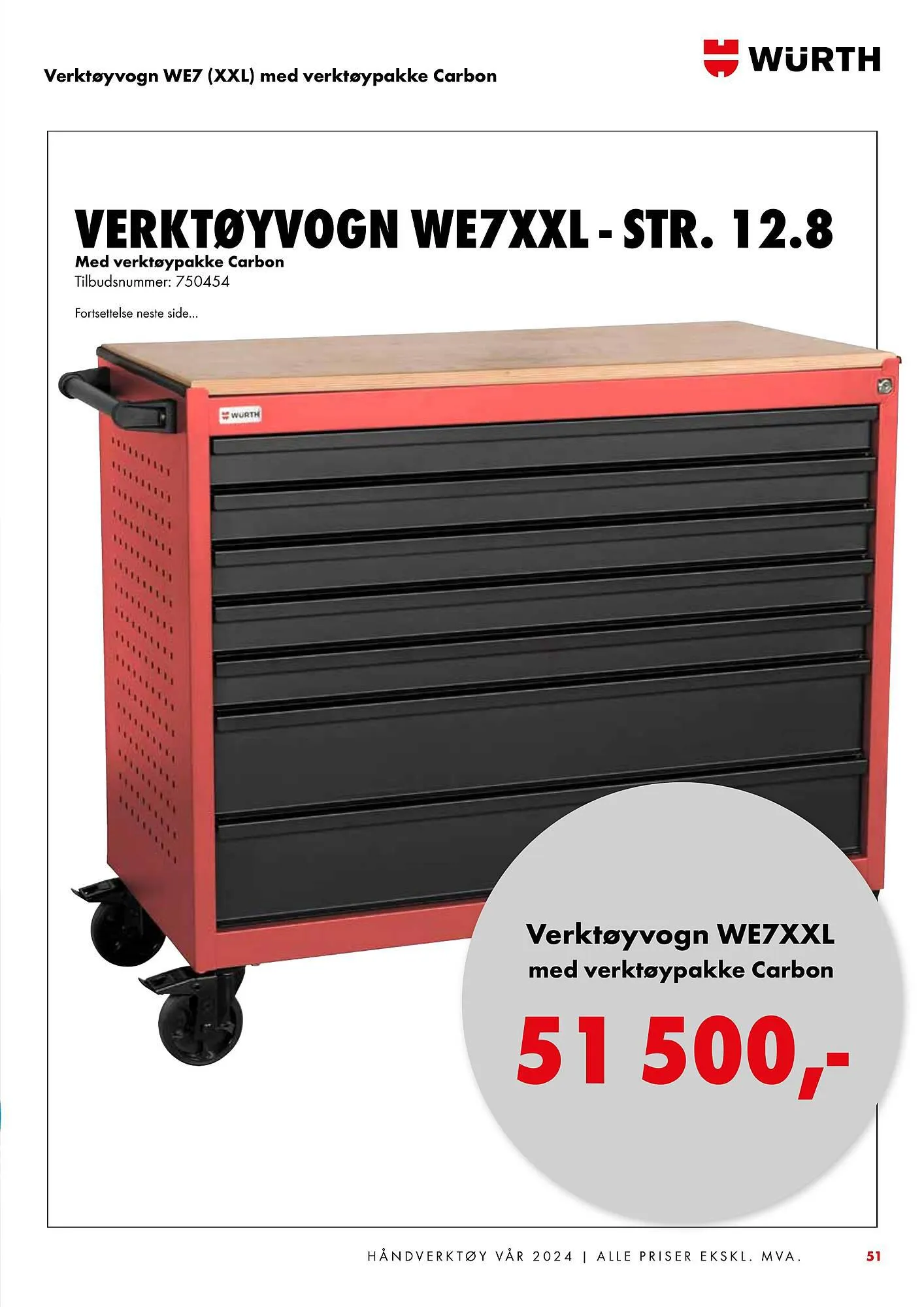 Würth Kundeavis fra 5. februar til 2. juni 2024 - kundeavisside 51