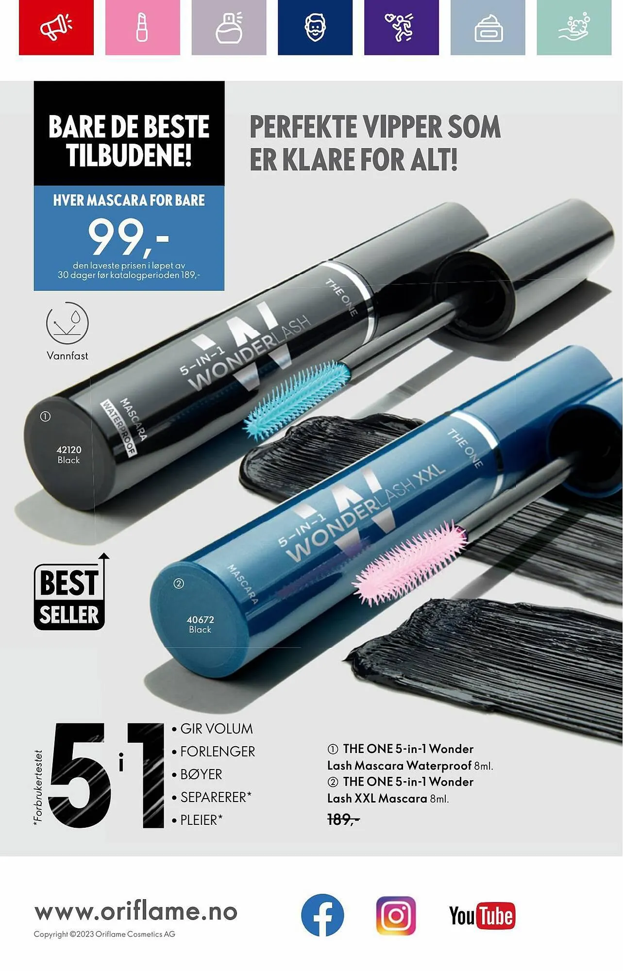 Oriflame Kundeavis fra 23. august til 12. september 2023 - kundeavisside 170