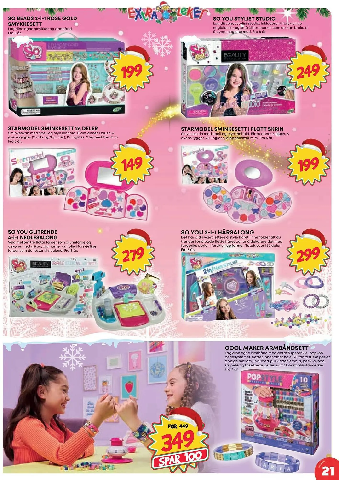 Extra Leker Kundeavis fra 14. november til 24. desember 2023 - kundeavisside 21