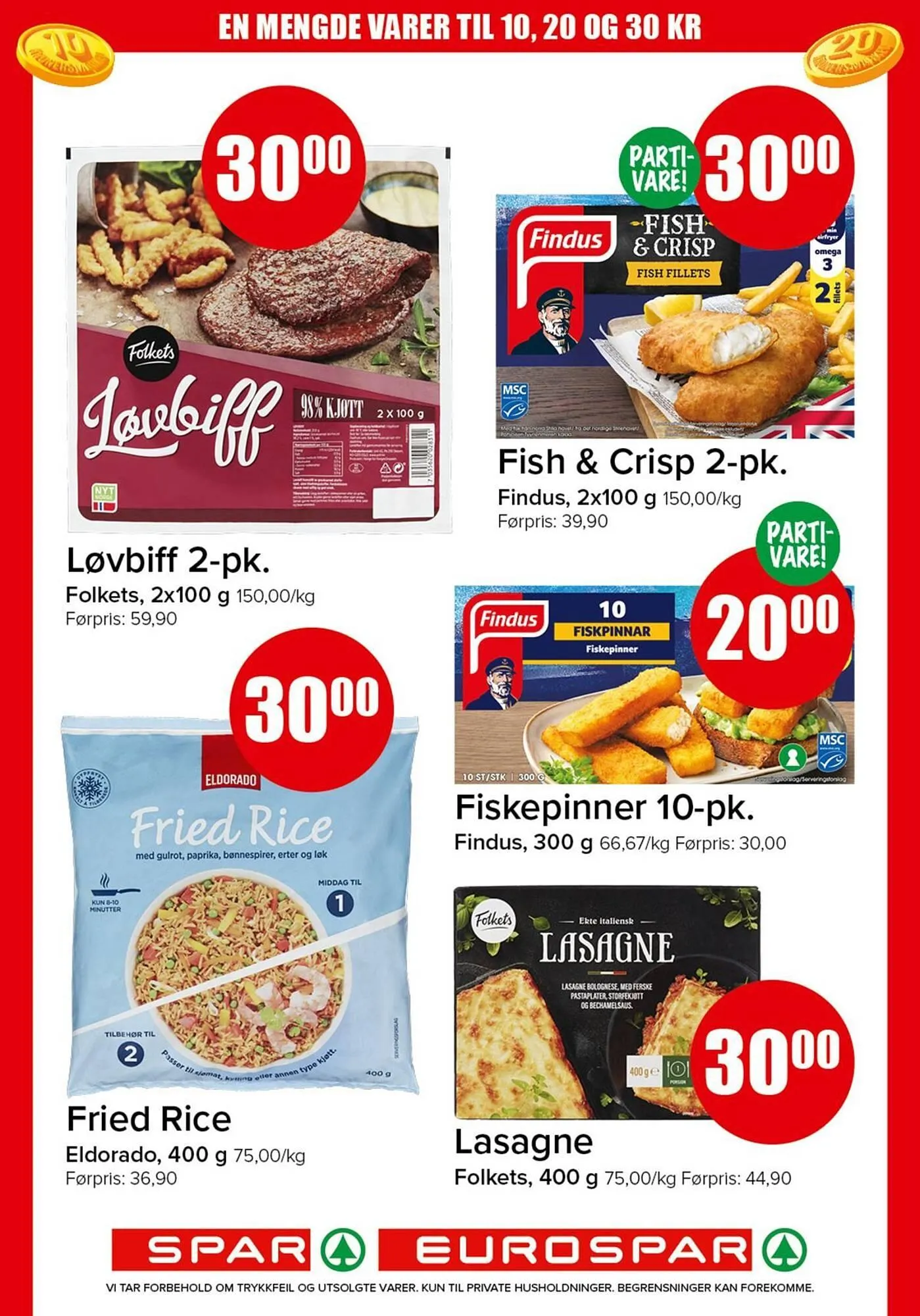 Eurospar kundeavis fra 6. januar til 12. januar 2026 - kundeavisside 4