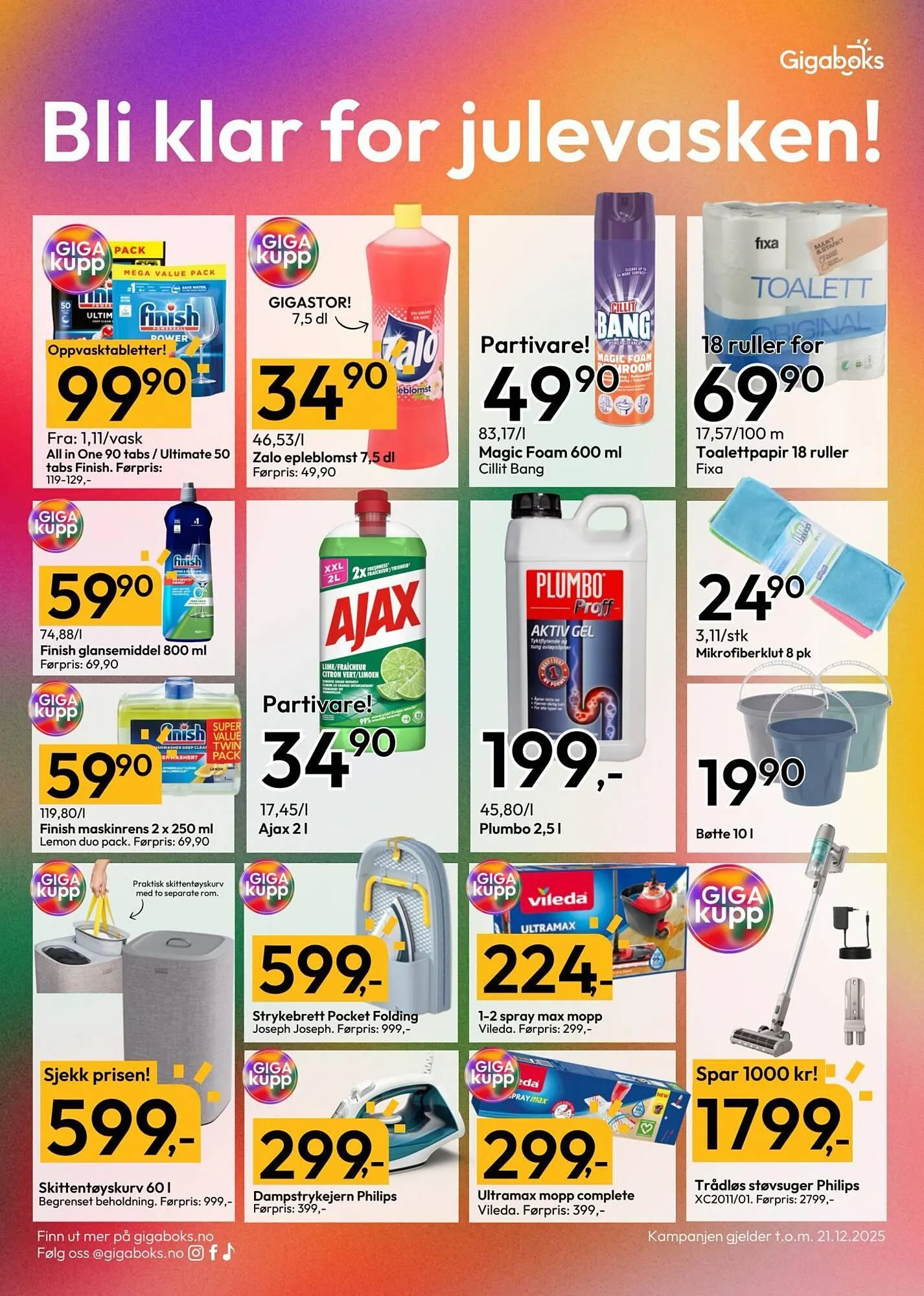 Gigaboks kundeavis fra 15. desember til 22. desember 2025 - kundeavisside 6