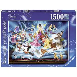 Ravensburger Puslespill 1500 Brikker - Disneys Magiske Verden