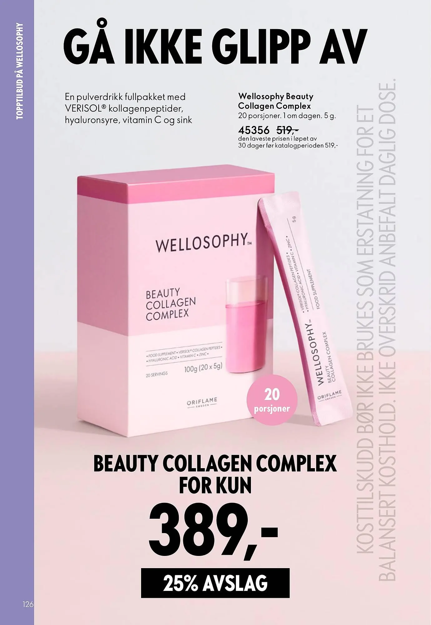 Oriflame katalog fra 11. mars til 31. mars 2026 - kundeavisside 126