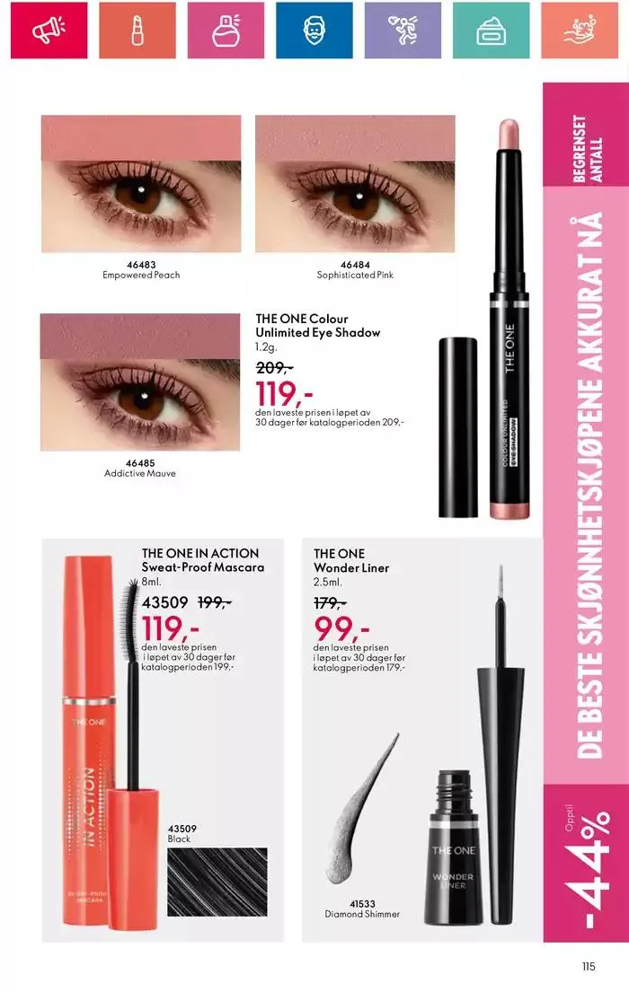 ORIFLAME Kundeavis fra 26. oktober til 9. november 2024 - kundeavisside 115