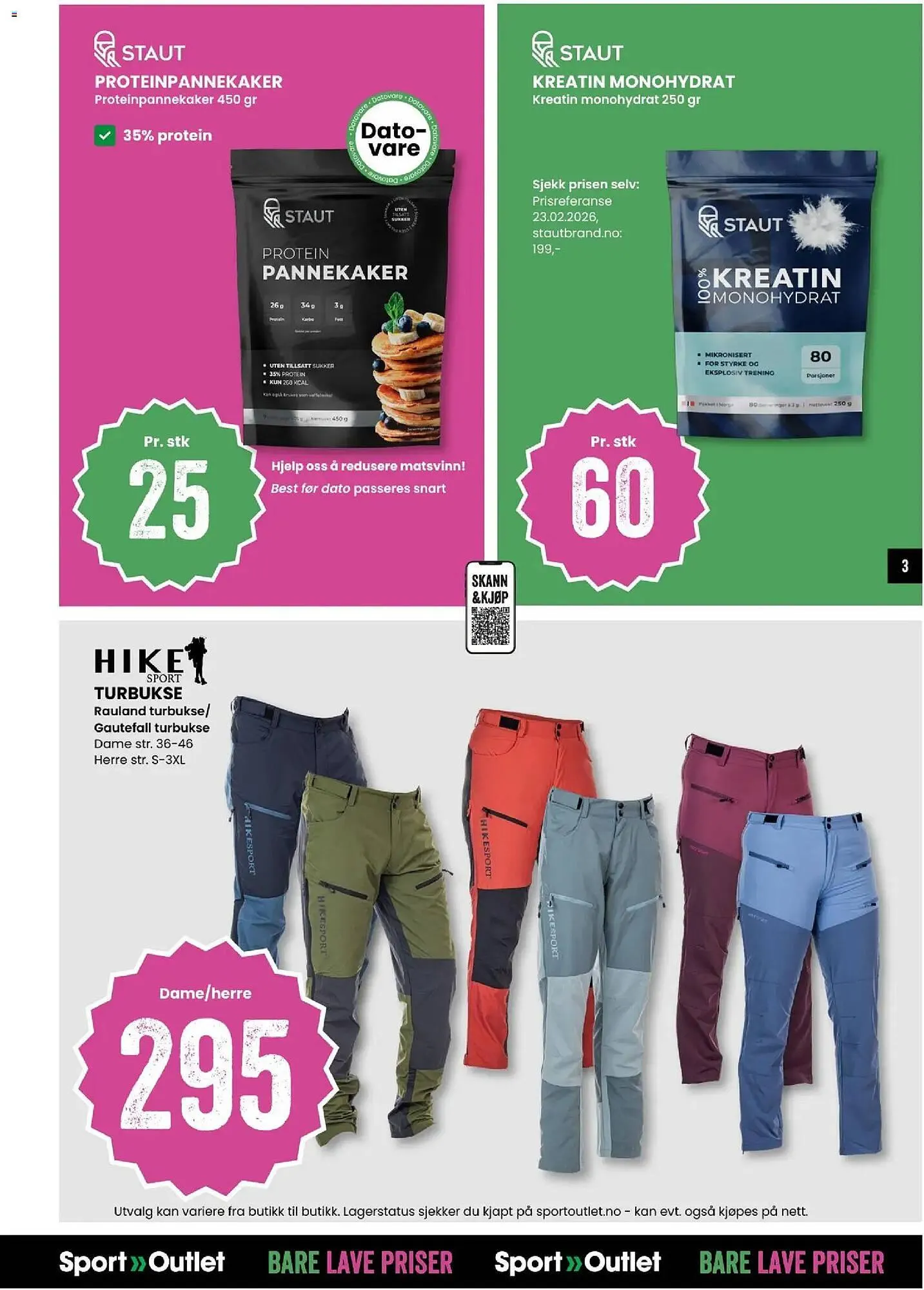 Sport Outlet kundeavis fra 10. mars til 22. mars 2026 - kundeavisside 3