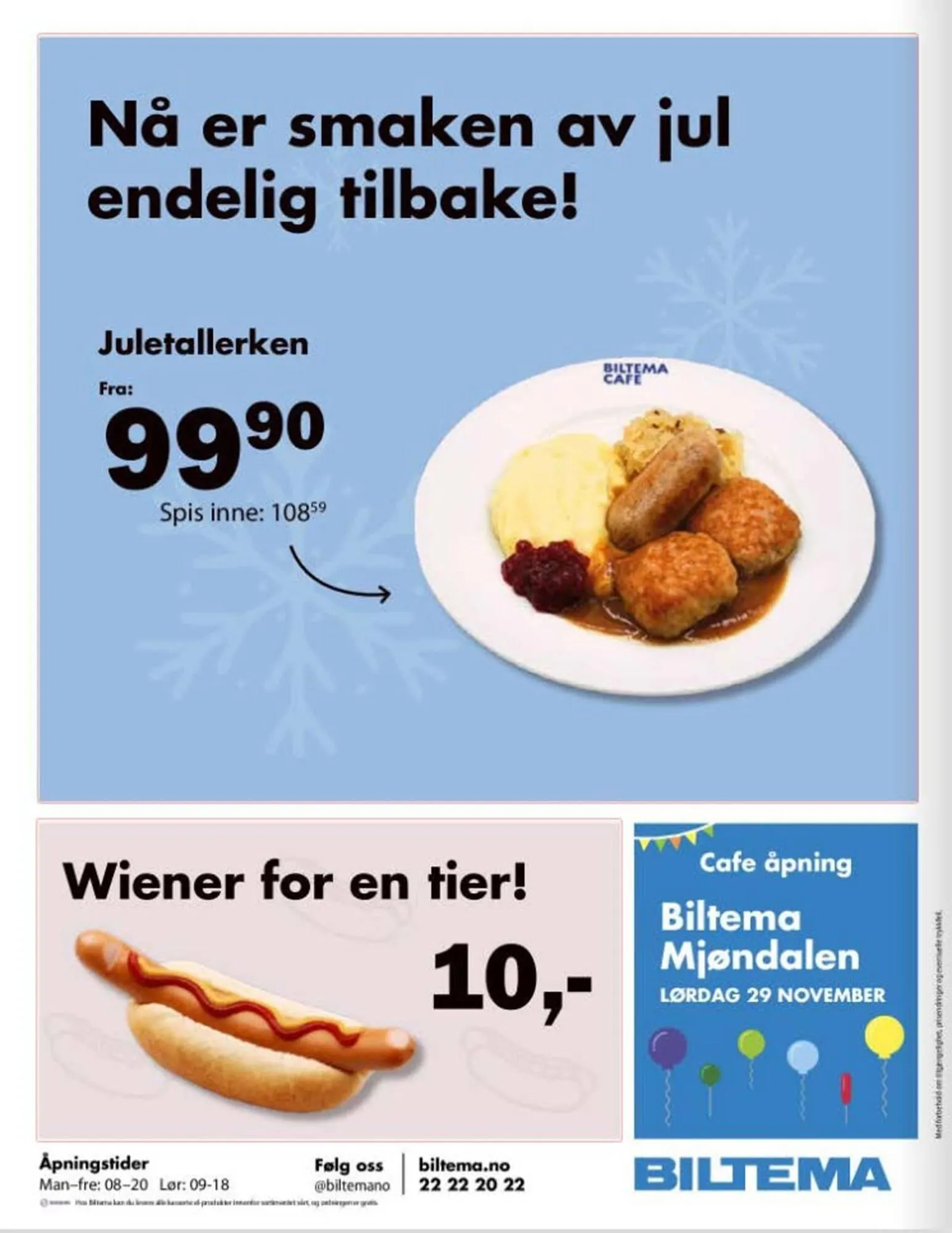 Biltema kundeavis fra 22. oktober til 31. desember 2025 - kundeavisside 8