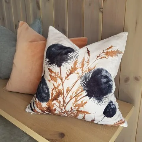 Putetrekk Multi velour Flerfarget 45cm