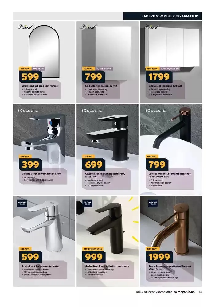 Megaflis Kundeavis fra 22. oktober til 5. november 2024 - kundeavisside 13
