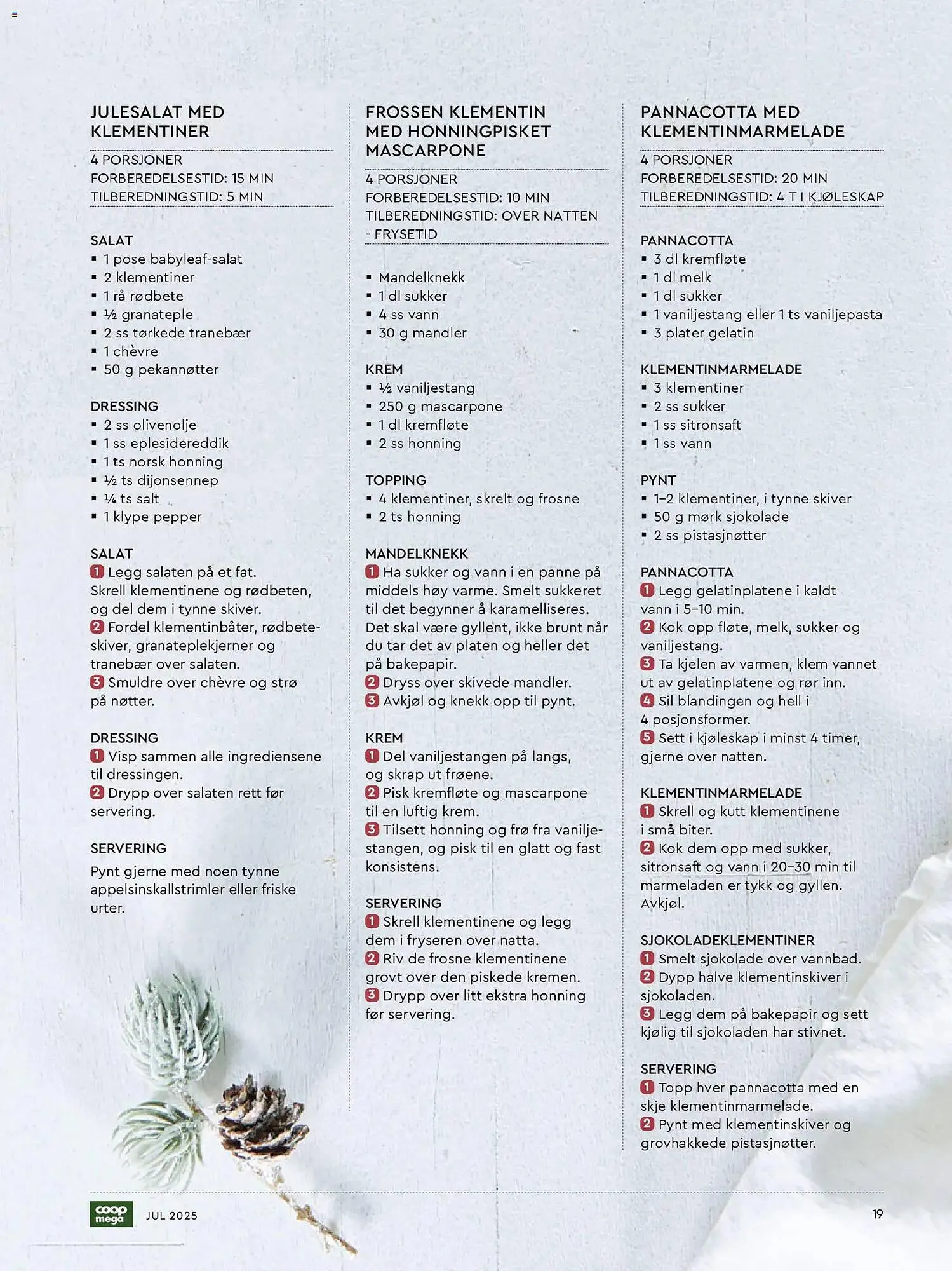 Coop Mega kundeavis fra 17. november til 9. januar 2026 - kundeavisside 19