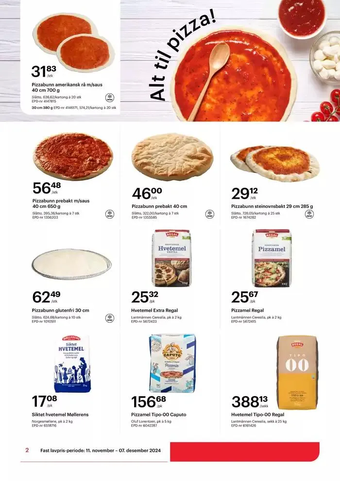 Alt du trenger, alltid billig. fra 18. november til 7. desember 2024 - kundeavisside 2