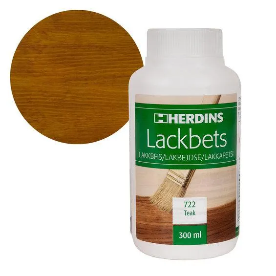 Herdins lakkbeis 300 ml – 722 teak
