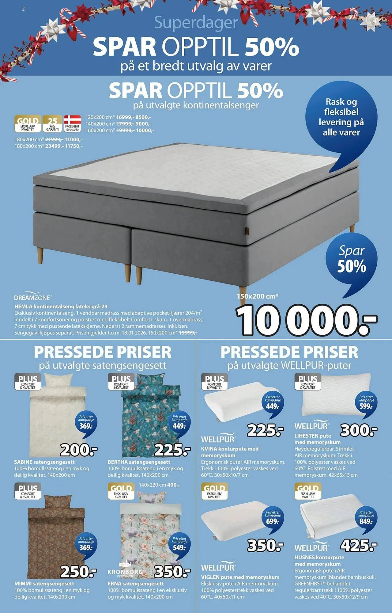 JYSK kundeavis fra 15. desember til 23. desember 2025 - kundeavisside 2