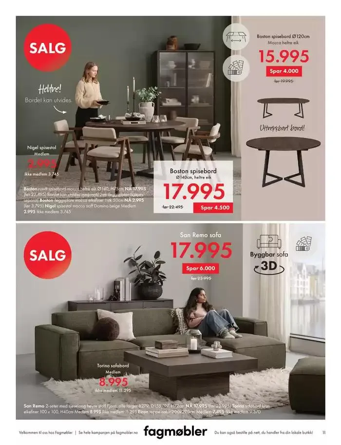 Fagmøbler Kundeavis fra 1. februar til 15. februar 2025 - kundeavisside 11