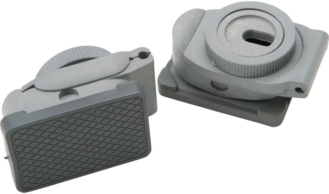 Forteltbeslag 2 stk. f. plan flate