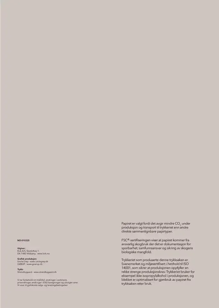 kvik kjøkken Lookbook. fra 5. mars til 19. mars 2025 - kundeavisside 163