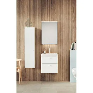 BADEROMSMØBEL SVEDBERGS FORMA TO SKUFFER BASIC 50CM