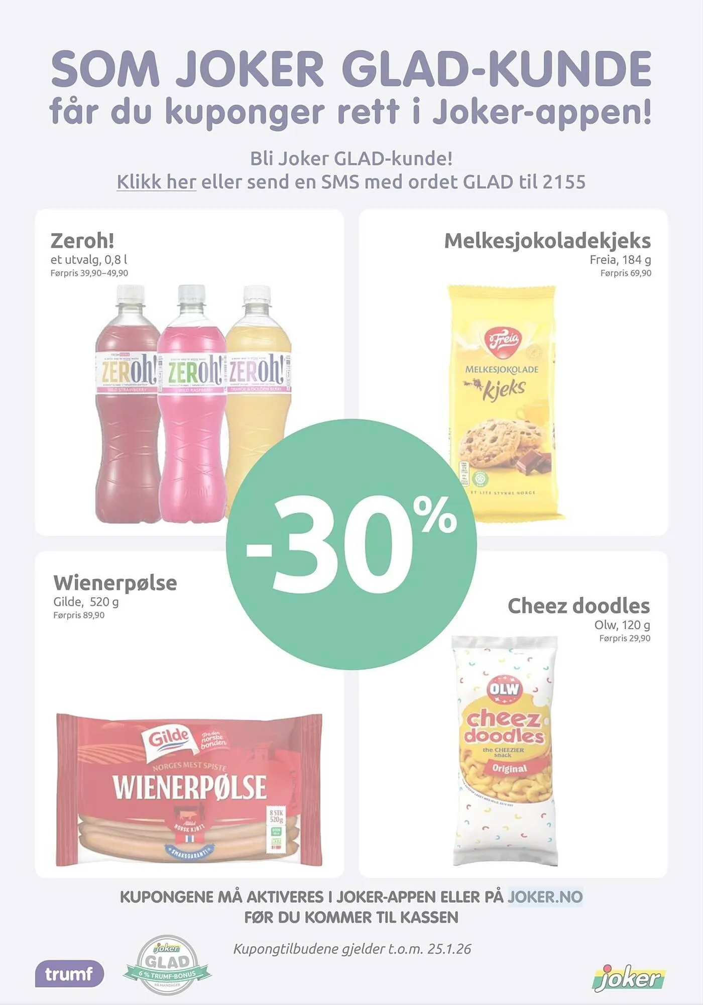 Joker kundeavis fra 20. januar til 24. januar 2026 - kundeavisside 21