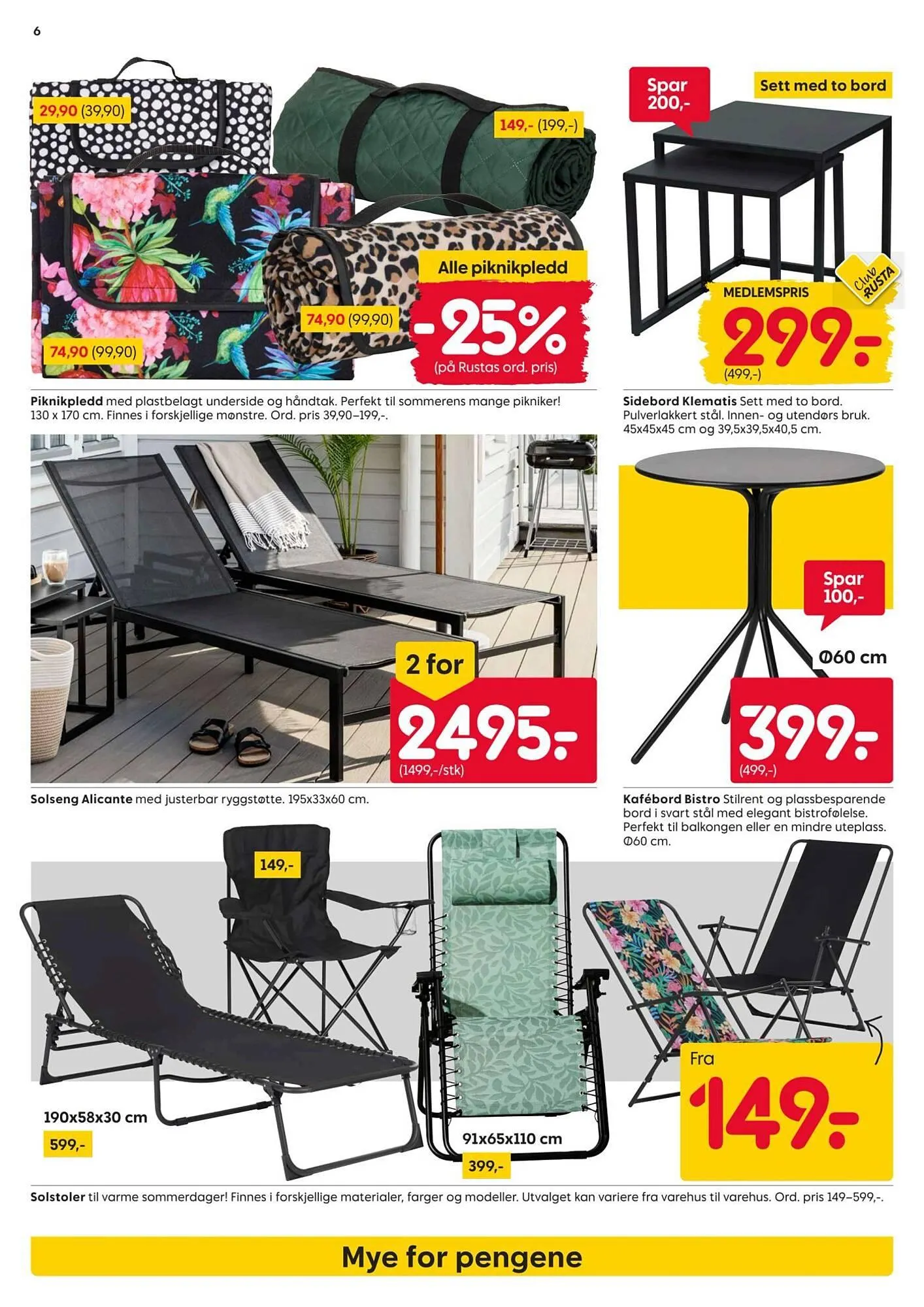 Rusta kundeavis fra 11. mai til 18. mai 2026 - kundeavisside 6