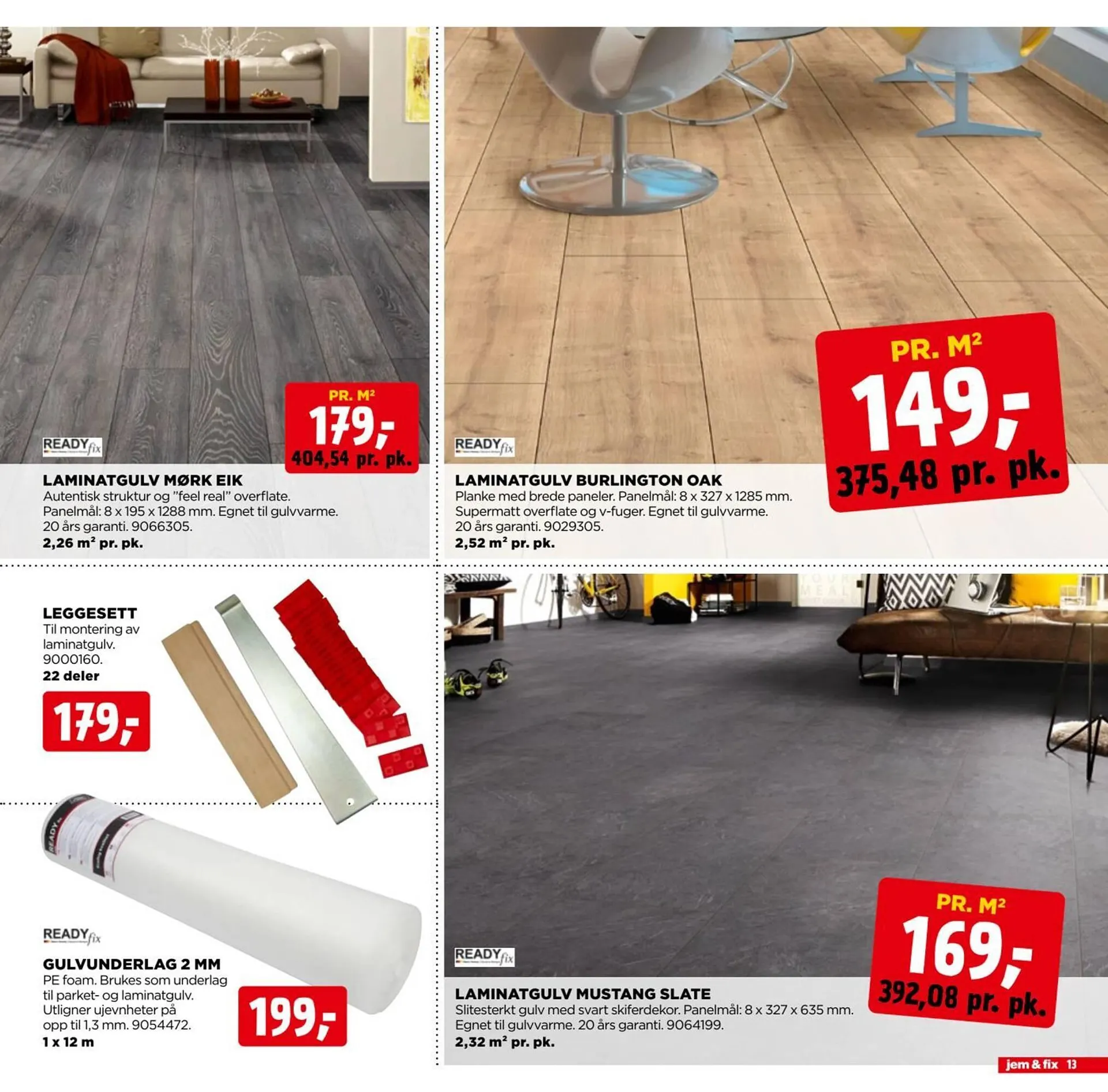 Jem & fix kundeavis fra 15. mars til 22. mars 2026 - kundeavisside 13